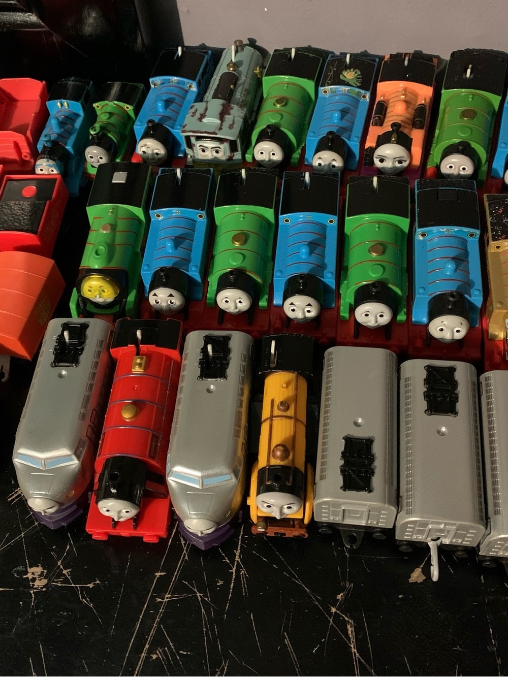 Thomas The Train And Friends Trackmaster Mattel Gullane Motorized Lot Of 21